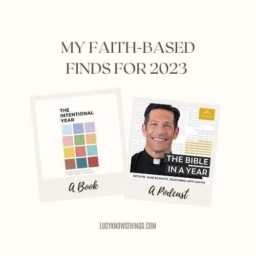 My Faith-Based Finds For 2023